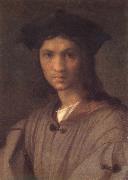 Andrea del Sarto Potrait of man oil